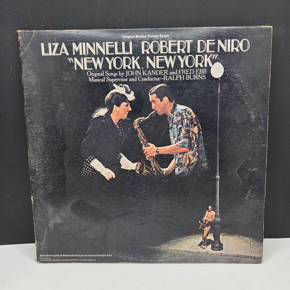 New York New York Soundtrack Vinyl 2 LP Liza Minnelli Robert De Niro 1977 UA LP